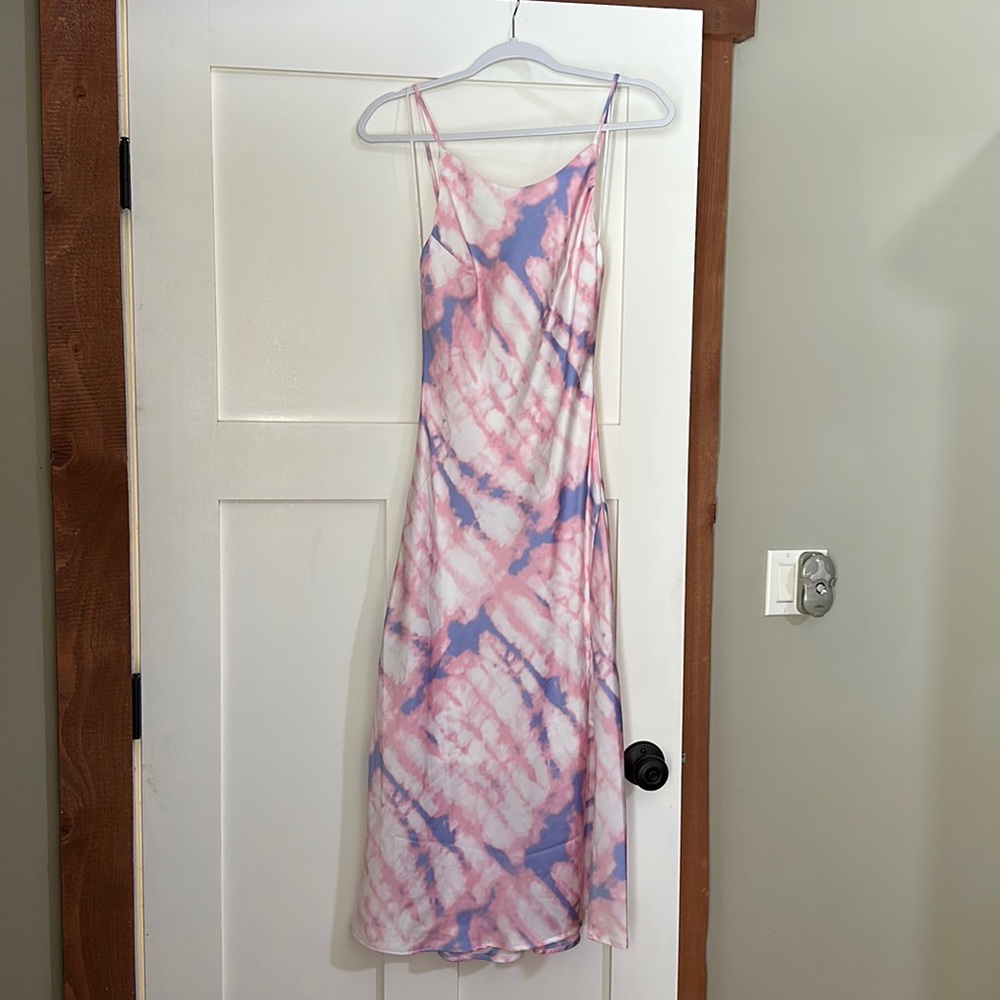 New With Tags ASTR the label tie dye print dress